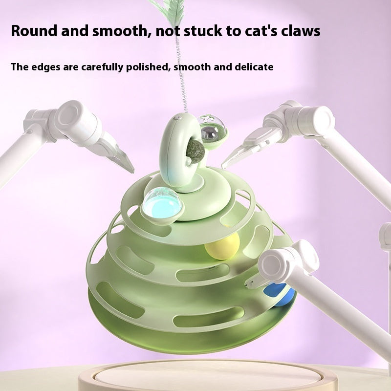 4-Level Cat Roller Tower