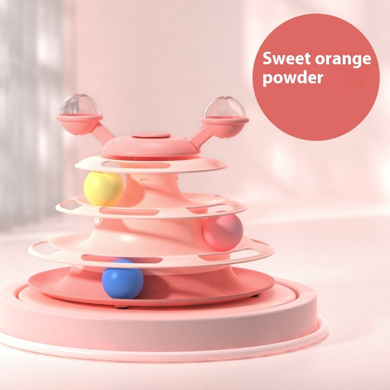 4-Level Cat Roller Tower