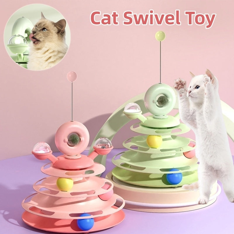 4-Level Cat Roller Tower