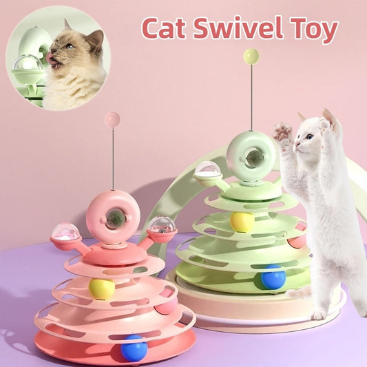 4-Level Cat Roller Tower